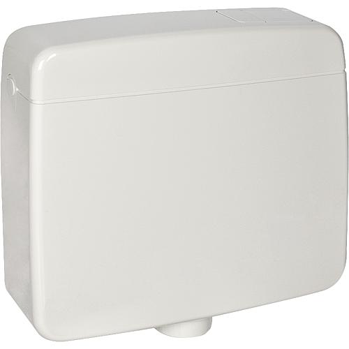 surface-mounted cistern Corallo 3 2-volume button, 3-9L with insertion chute