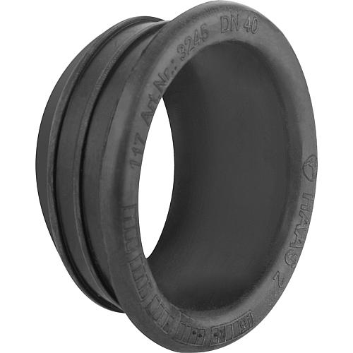 Rubber nipple Universal DN 40 (1 1/2"), 40 mm Standard 1