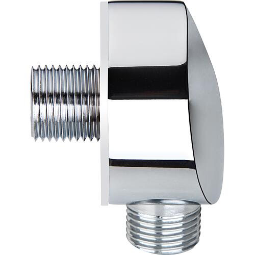 Wall connection elbow DN15 (1/2”), chrome