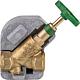 KFR Free-flow valves w.insulating shell 1/2", rising stem, without draining