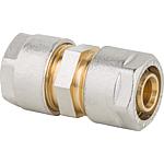 Compression fittings made of brass