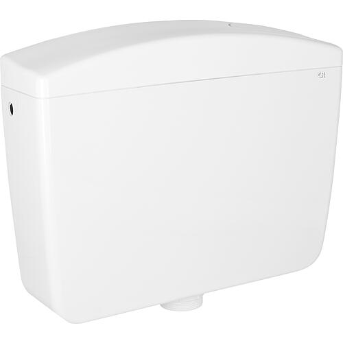 WC surface-mounted cistern Beta with 2-flush button 
 Anwendung 1