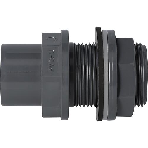 PVC-U Adhesive fittings
PVC-U tank connection Standard 1