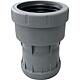 HT/SML pipe connector HT DN75 / SML DN75, grey