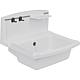 Functional sink abu multiset made of impact resistant, temperature and weather-resistant-plastic