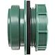 Screw-on joint DN 50, green, for plastic cleaning lid