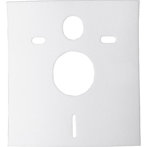 Wall toilet sound protection set Quattro Duo Standard 1