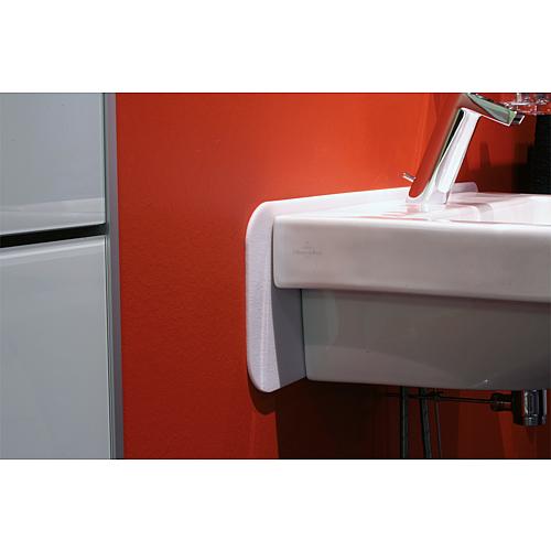 Washbasin sound protection set Anwendung 1