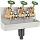 Schl÷sser compact manifold station DN 25, 3 outlets with drainage channel