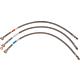 Set flexible de raccordement basse pression pour robinetterie évier Rumba Nr. 93 776 15 - 16