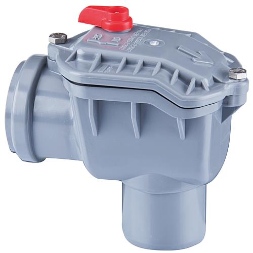 Backwater valve type 4, DN 50 corner Standard 1