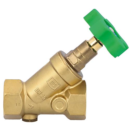 WS combined free-flow valve with backflow preventer without draining