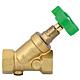 WS combined free-flow valve with backflow preventer with test. plugs,DN25 Non-rising spindle, Rp 1""