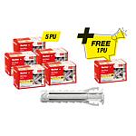 Value pack of Wall plugs SX Plus 6 x 30, contains 600 pieces
