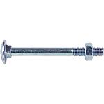 Round-head screws galvanised