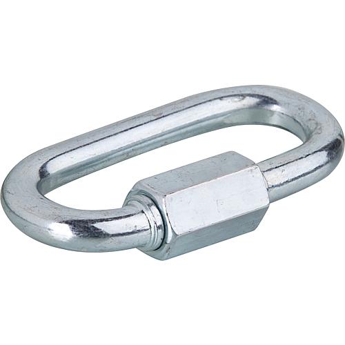 Chain quick-locking system, galvanised Size 8x59 mm, Load capacity 350kg