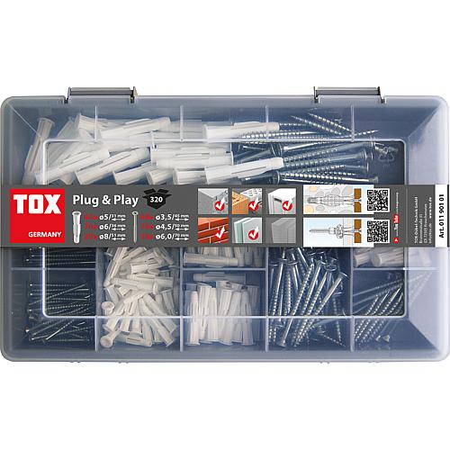 Wall plug box Tox 320-piece