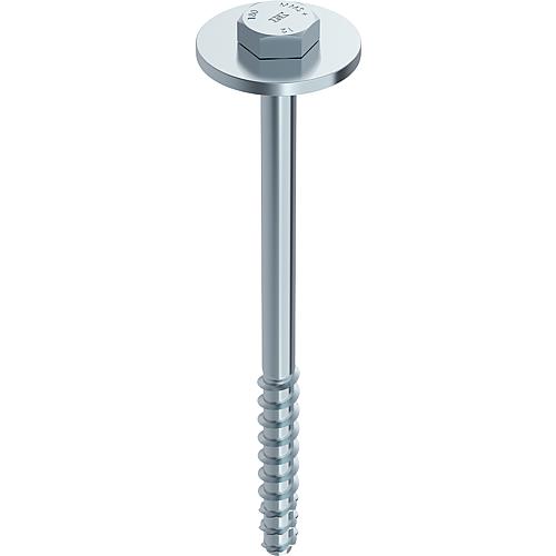 Multi-Monti® plus concrete and masonry screw with hex head and disc, thread 12.0 mm