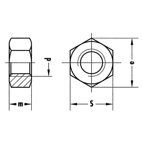 Ecrous hexagonaux, petit paquet Piktogramm 1