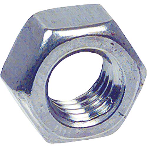 Hexagonal nut, stainless steel A2