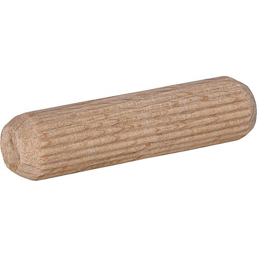 TOX wooden dowel Boltfix wood, corrugated dowel solid beech