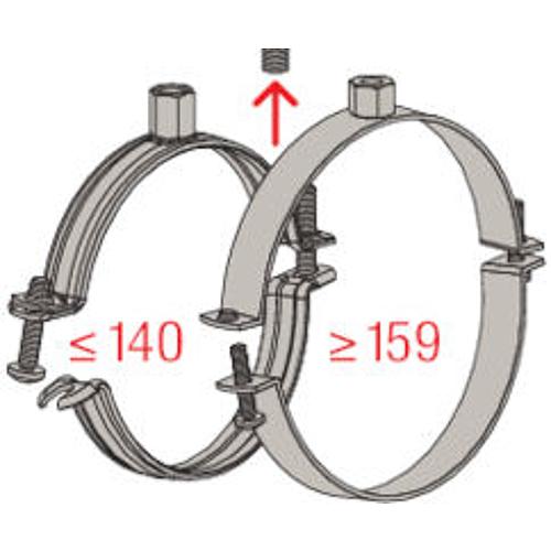 Refrigeration clamp Fischer FRSK