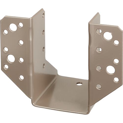 Beam bracket DURAVIS® 60 x 100 mm, type A, material: Steel, sendzimir-galvanised, surface: pearl beige RAL 1035