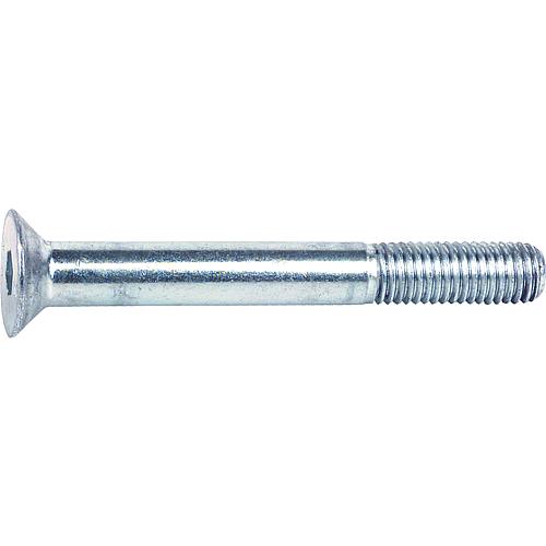 Countersunk screws with IH FT ISO 10624 galvanised 8.8 M4