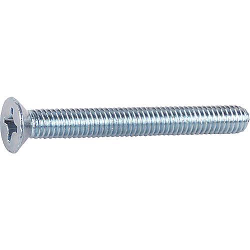 Countersunk cross-head screws DIN 965, galvanised 4.8 M4 Standard 1