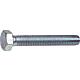 Hex bolts, M5, galvanised, 8.8, DIN 933 / ISO 4017