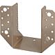 Beam bracket DURAVIS® 80 x 120 mm, type A, material: Steel, sendzimir-galvanised, surface: pearl beige RAL 1035