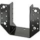 Beam bracket DURAVIS® 80 x 120 mm, type A, material: Steel, sendzimir-galvanised, surface: black-diamond