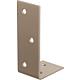 Bar bracket DURAVIS® 40 x 80 x 30 mm, unequal, material: Steel, blue galvanised, surface: pearl beige RAL 1035