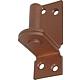 Block on plate DURAVIS® ⌀ 16 mm, DII hook, material: Steel, blue galvanised, surface: rust brown