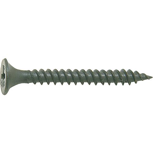 Dry wall screw with fine thread, thread ø: 4.8 mm Standard 1