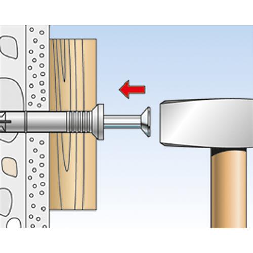 Chevilles à clou N-S 6x A2