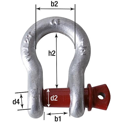 manilles HA 2, très solide Anwendung 1