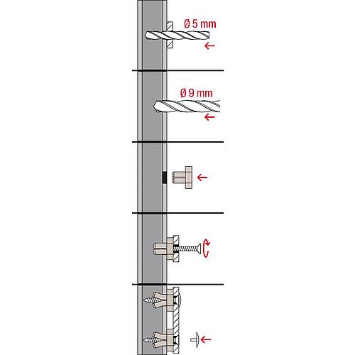 Expansion cartridge for balcony enclosure