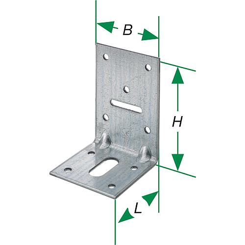 Montagewinkel - LL 13x28 90x60x60x2,5