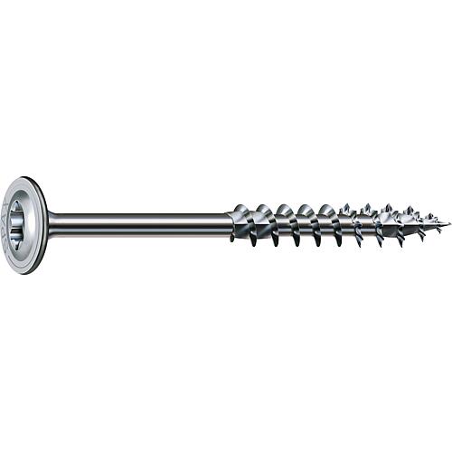 SPAX® wood screw, thread ø d1: 6.0 mm, head ø: 13.6 mm, standard packaging Standard 1