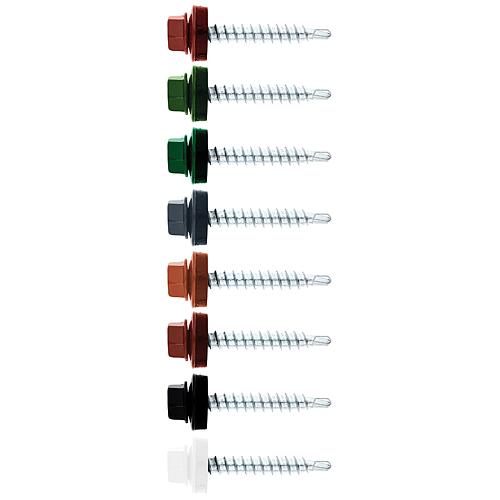 Facade screw MFI Twistec® Colorhead Ø 4.8