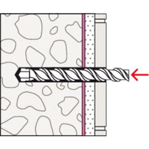 Fixation pour lavabo Fischer WST