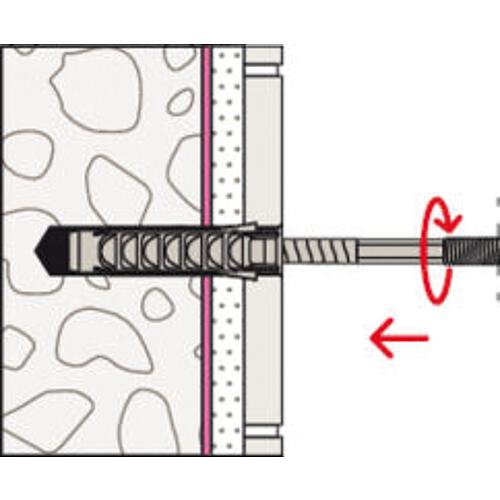 Fischer WST washbasin fixing