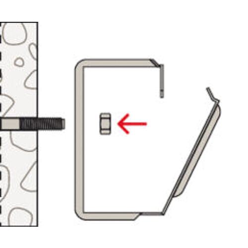 Multi-cable supports Fischer Metall SHA Anwendung 5