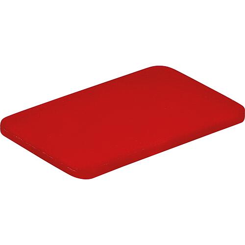 SILISTO® spacer blocks, Quicky’s 40X60x3 mm; colour: red PU: 1000