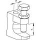 Value pack of M10 beam clamps, clamping range 0-20 mm, 30 pieces + free M10 threaded rods, 1 m, 10 pieces Anwendung 2