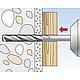 Chevilles à clou N-S 8x A2 Anwendung 6