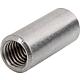 Threaded socket, round, stainless steel A2 Standard 1