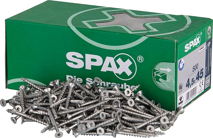 Countersunk Head Screw Spax Wirox Partial Thread T Star Plus I 4 5 X 45