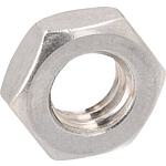 Hexagonal nuts, low shape DIN 439 A4